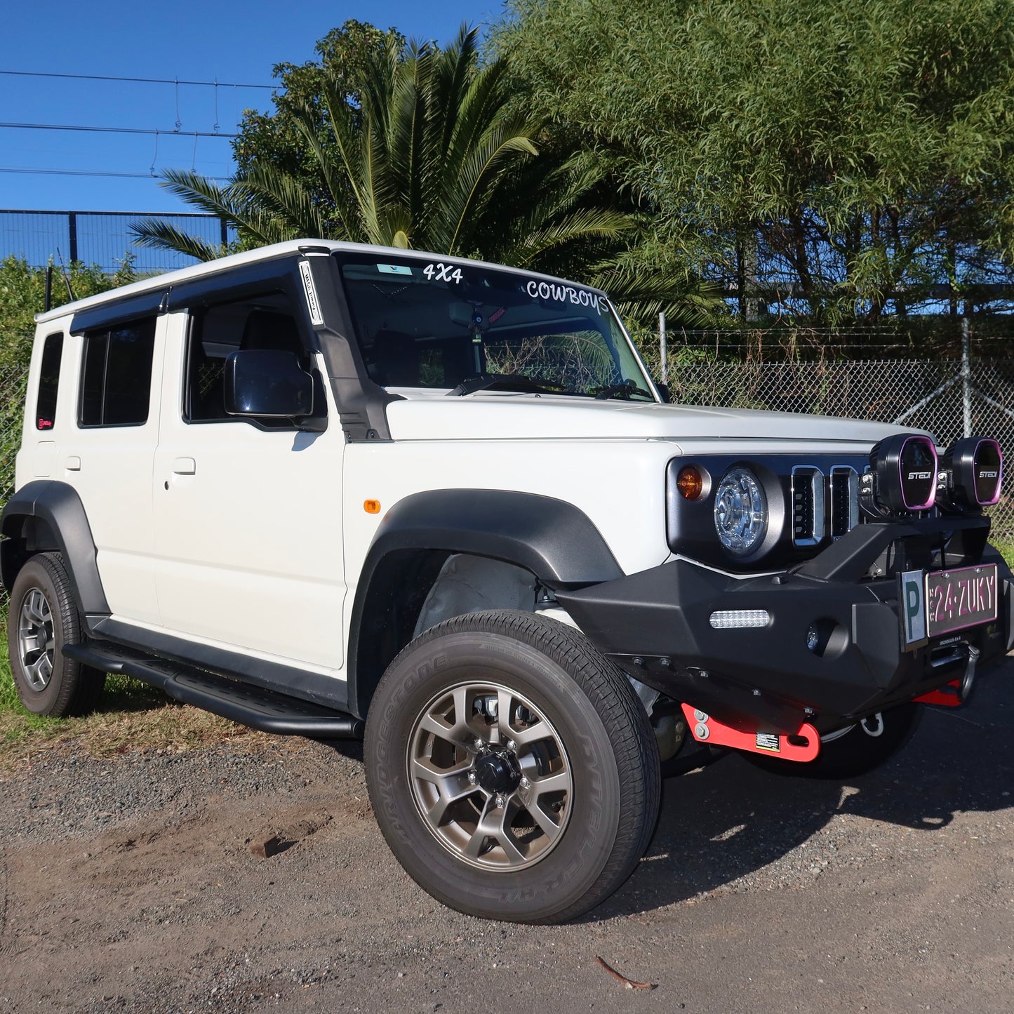 Heavy Duty Sidesteps (Suzuki Jimny XL JC74 - 2018+) 5 door only