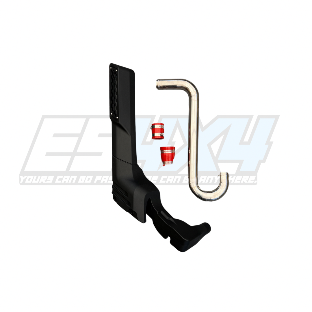 Suzuki Jimny “No Drill” Short Entry Snorkel Kit (Jimny JB74, JC74 - 2018+) with Stainless Steel Intake Pipe
